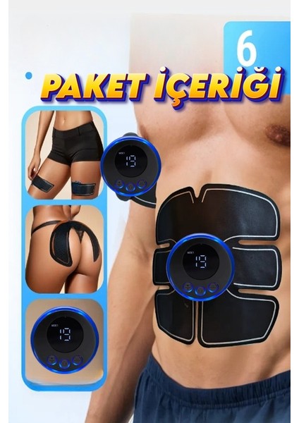 Dijital Kas Çalıştırıcı Sporcu Seti Futmasaj 3lü Set modelleri