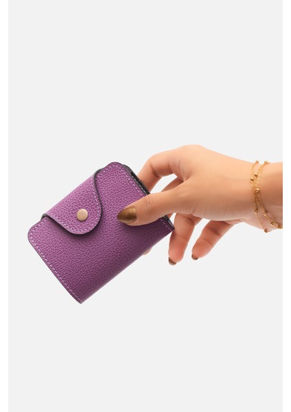 Mafi Unisex Kartell Hakiki Deri Kompakt Akordeon Kartlık fırsatları