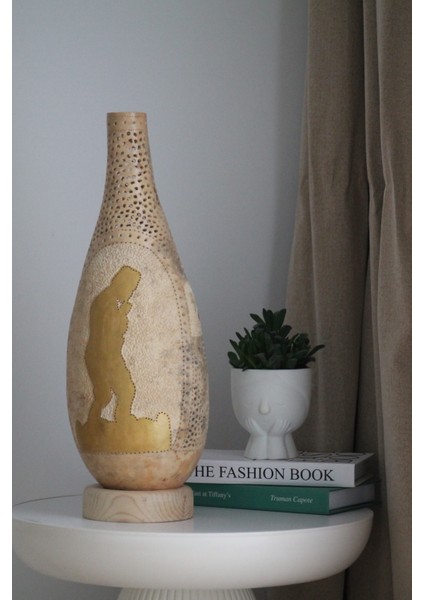 Çiğ Damlası Kabak Lamba Atatürk Dekoratif Aydınlatma