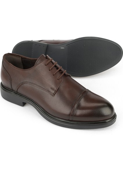 , Erkek Hakiki Deri Ayakkabı 1531043Z4191 Kahve fırsatları