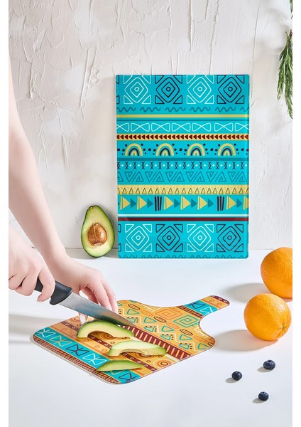 African 2\\\'li Cam Kesme Tahtası Seti - 25X35 - Isıya Dayanıklı Kırılmaz Kesme Tahtası fiyatları