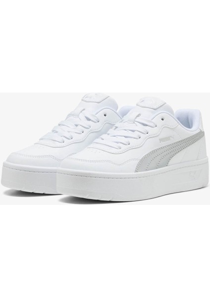 Court Lally Skye Dayınight Beyaz-Gri Kadın Sneaker 404295-02 modelleri