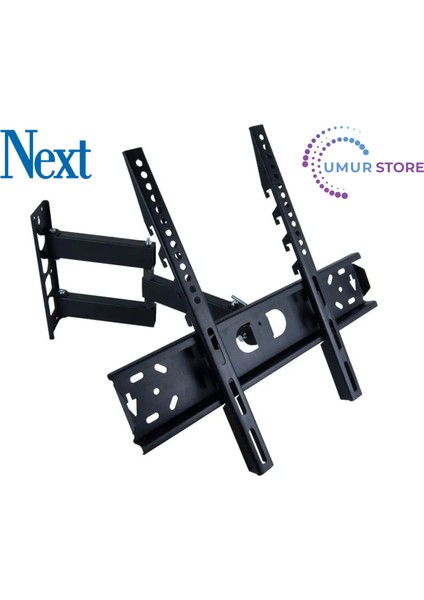 Next YE-50GFSG8-QLED 50" UHD 4K Google Tv 32-55 Inç Tek Kollu Hareketli LCD LED Tv Duvar Askı Aparatı