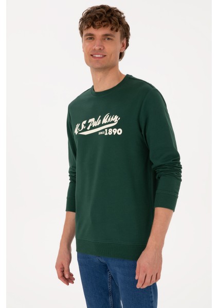 Erkek Koyu Yeşil Sweatshirt 50316315-VR079 modelleri