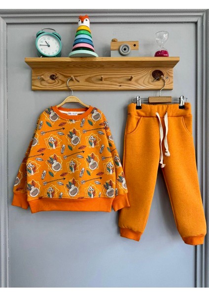 Erkek Çocuk 3 Iplik Şardonlu Takım