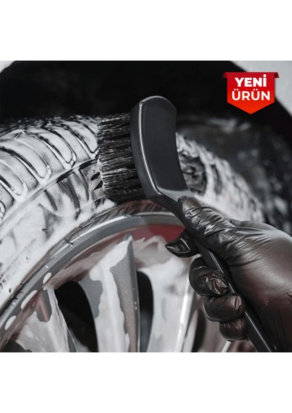 Ergonomik Saplı Jant ve Lastik Temizleme Fırçası 2297 fiyatları