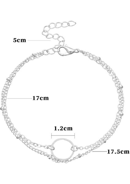 Şık ve Zarif Top Zinciri Kadın Bileklik