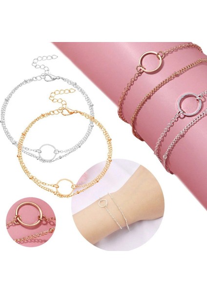 Şık ve Zarif Top Zinciri Kadın Bileklik modelleri