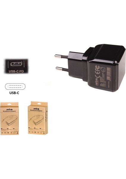 18W Usb-C Pd Tablet ve Telefon Adaptörü RNA-UTC18