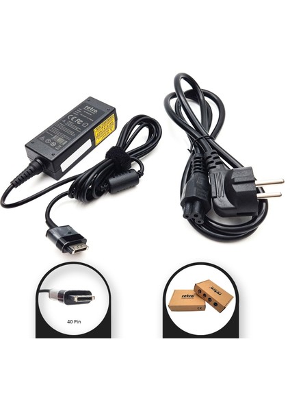 Dell 19.5V 1.54A 30W 40 Pin Tablet Adaptörü