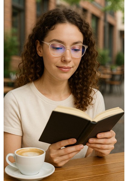 Darell Bej Mavi Işık Korumalı Gözlük 8401 52-16-135 modelleri