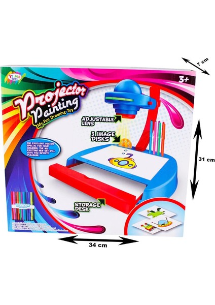 Projektörlü Kalemli Eğitim Seti 12 fiyatları