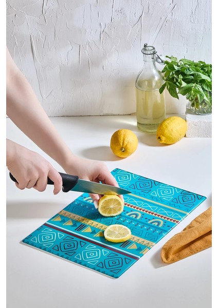 African Cam Kesme Tahtası - 25X35 - Isıya Dayanıklı Kırılmaz Kesme Tahtası fiyatları