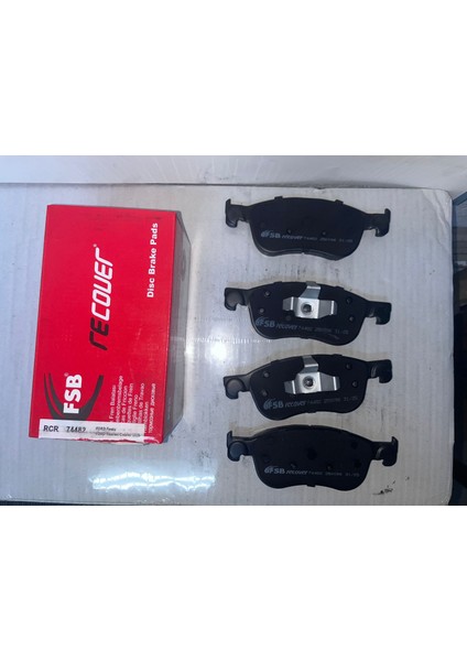 Ford Courier 2023- Fiesta 2017- Ön Fren Disk Balata Takımı KTH1BC-AB 2K021AB