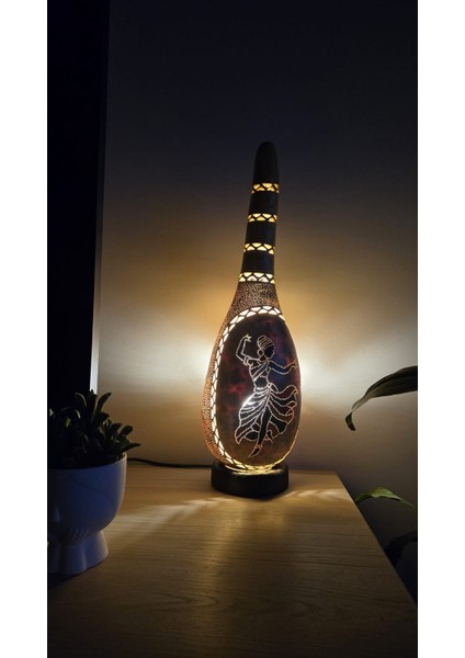 Çiğ Damlası Kabak Lamba African Dekoratif Aydınlatma fiyatları