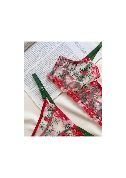Çiçekli Dantelli Bralet modelleri