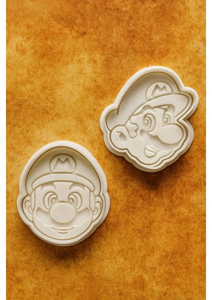 Mario Temalı Kurabiye Kalıbı Seti 2’li - Oyun Karakteri Şekilli Kurabiye Fondan Hamur Kalıbı fiyatları