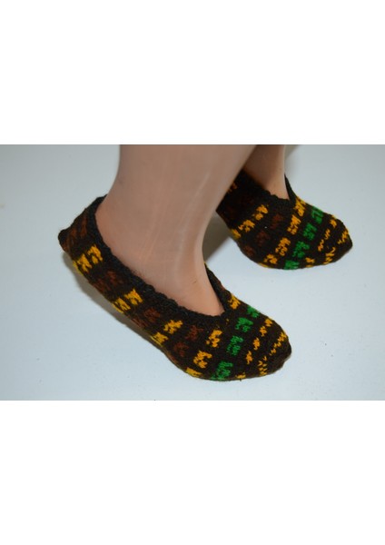 🧦 El Örgüsü Rahat ve Şık Patik modelleri
