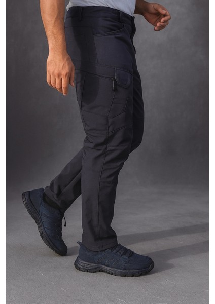 Softshell Unisex Içi Polarlı Taktik Outdoor Pantolon – Su ve Rüzgar Geçirmez, Likralı, 6 Cep