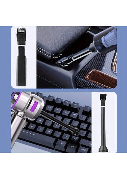 Güçlü Araç Içi ve Ev Içi Kullanımına Uygun Kablosuz 16000PA 4in1 Süpürge Çekim Artı Üfleme fırsatları