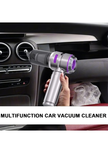 Güçlü Araç Içi ve Ev Içi Kullanımına Uygun Kablosuz 16000PA 4in1 Süpürge Çekim Artı Üfleme indirimleri