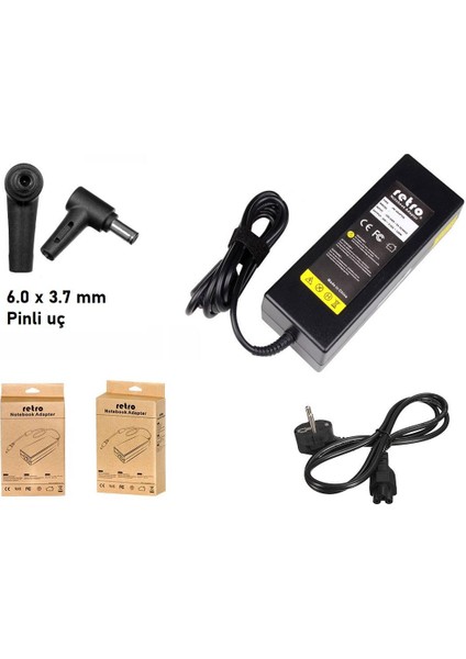 Asus 19V 6.32A 120W Pinli Uç (6.0 Mm) Notebook Adaptör RPA-AC070