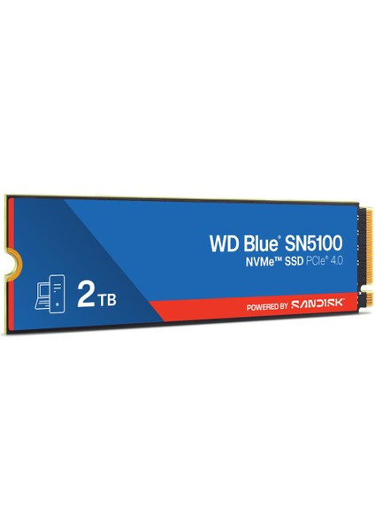 Blue SN5100 2tb WDS200T5B0E 7100/6700MB/S Pcıe Gen 4.0 M.2 2280 Nvme SSD fiyatları