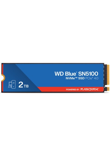 Blue SN5100 2tb WDS200T5B0E 7100/6700MB/S Pcıe Gen 4.0 M.2 2280 Nvme SSD fırsatları
