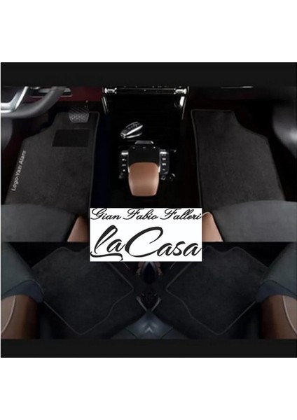 Seat Leon Uyumlu (2013 ve Sonrası) Lacasa Velur Halı Paspas