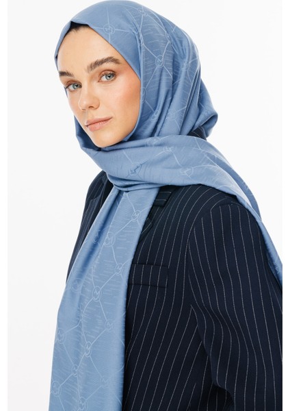 Moon Is Desen Jakar Şal indirimleri