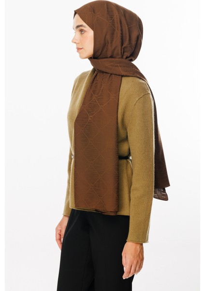 Moon Is Desen Jakar Şal