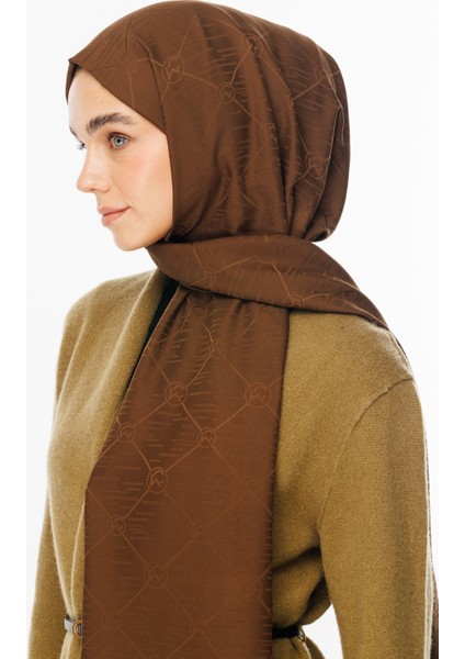 Moon Is Desen Jakar Şal