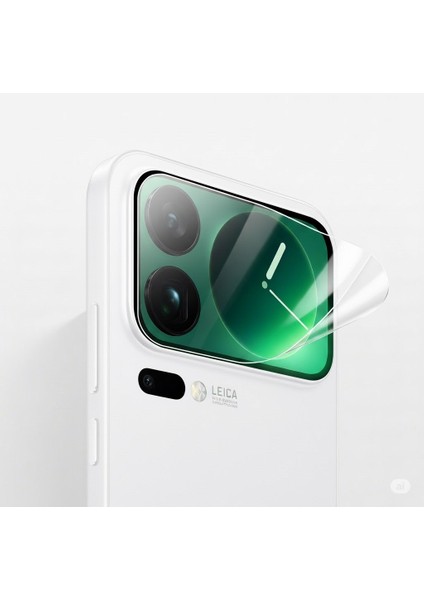 Xiaomi 17 Pro Max Uyumlu Arka Mini Ekran 3 Adet Ekran Koruyucu Nano Jelatin fırsatları