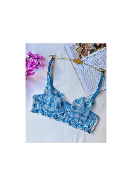 Kalpli Mavi Balenli Bralet fırsatları