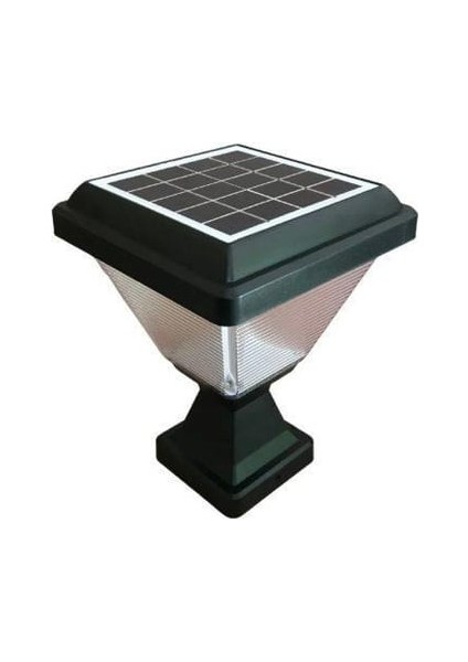 CT-7315 Solar Bahçe Set Üstü Armatür Aydınlatma Lamba Işık Beyaz 6500K 30W Dış Mekan Açık Alan Güneş Enerjili