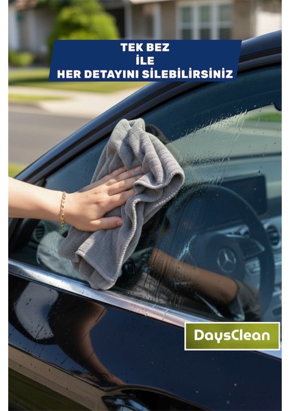 50X70 Mikrofiber Araç Kurulama Bezi | Araba Temizleme Silme Bezi | Yüksek Su Emici | İz/Leke Bırakmaz fırsatları
