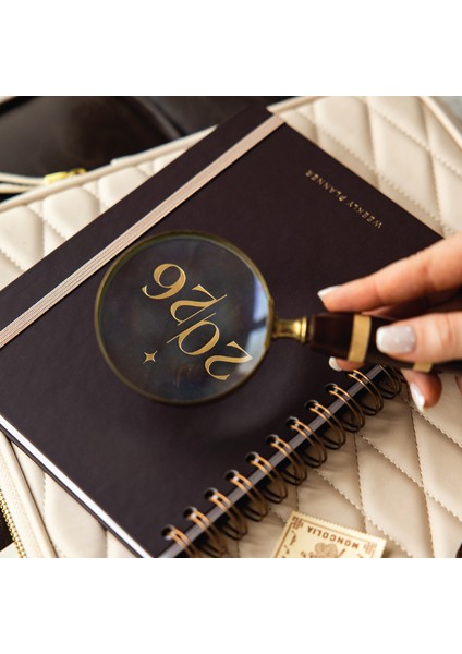 2026 A5 Spiralli Haftalık Ajanda 12 Aylık - Kahverengi fiyatları