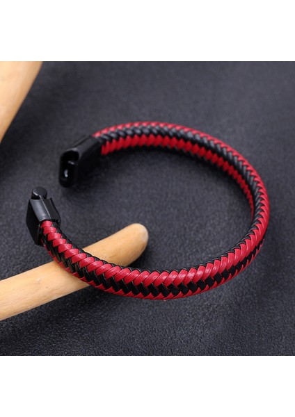 Erkekler Için Manyetik Tokalı Retro Örgü Bileklik (Yurt Dışından) indirimleri