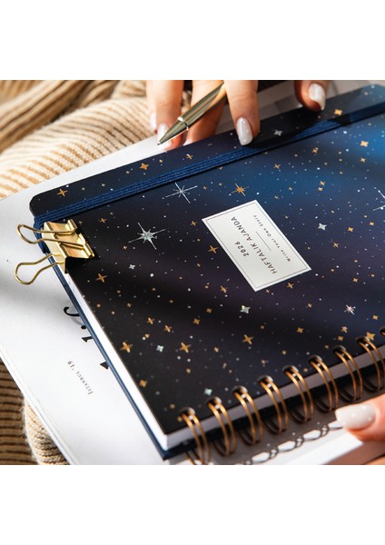 2026 A5 Spiralli Haftalık Ajanda 12 Aylık - Galaksi fiyatları