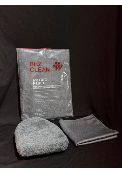 Eko Araba Yıkama Seti 3 Parça %100 Mikrofiber Eldiven Kurulama Havlusu