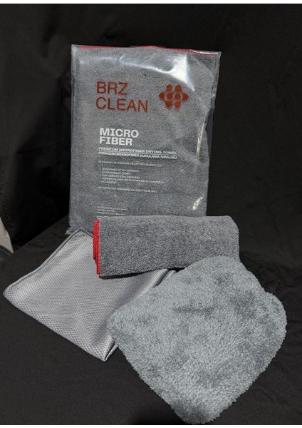 Eko Araba Yıkama Seti 3 Parça %100 Mikrofiber Eldiven Kurulama Havlusu fırsatları