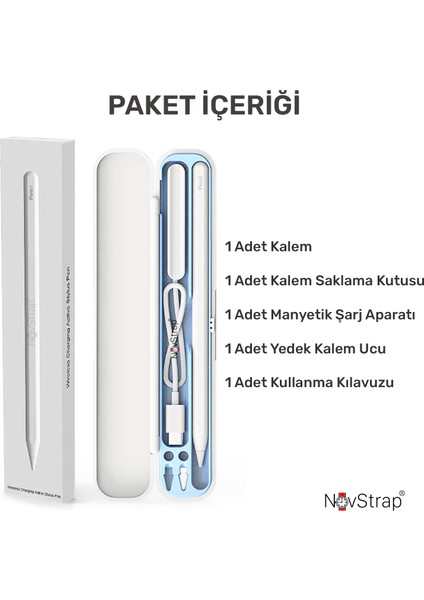 Apple iPad Air 11 2025 M2 M3 ile Uyumlu Dokunmatik Tablet Kalemi Avuç Içi Reddi Pencil C10A Manyetik Şarjlı Kısayol Tuşlu Bluetooth Stylus fiyatları