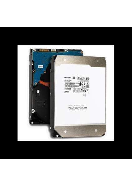 Toshıba Enterprıse, MG10ACA20TE, 3.5", 20TB, 512MB 7200 Rpm, 7/24 Güvenlik, Data Center, Nas, Server, HDD fiyatları