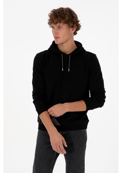 Erkek Siyah Sweatshirt 50315691-VR046