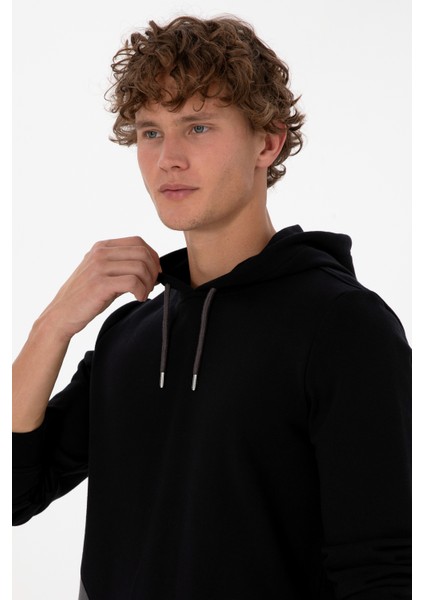 Erkek Siyah Sweatshirt 50315691-VR046 fiyatları