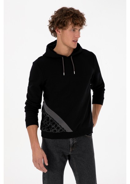 Erkek Siyah Sweatshirt 50315691-VR046 modelleri