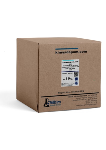 Cmc-Karboksi Metil Selüloz 5 Kg.