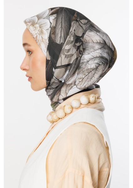 Floren Desen Pamuk Eşarp