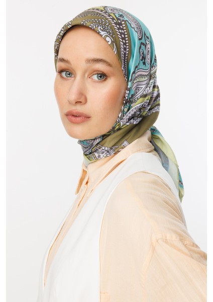 Virel Desen Pamuk Eşarp modelleri