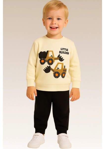 Little Builder Baskılı Erkek Bebek Takım 20107 fiyatları